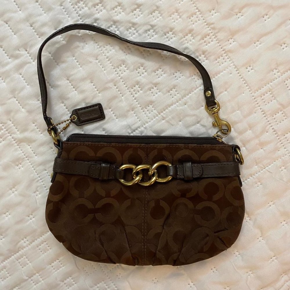 Signature Coach Wristlet